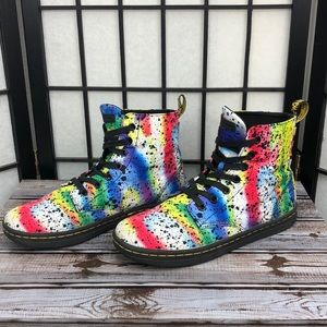 Dr Martens Hackney Rainbow Boots